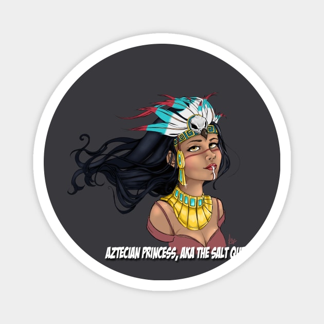 Aztecian Princess Magnet by Great White Africa